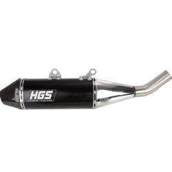Silencieux pot d'Echappement HGS 4 teemps GAS GAS EC MC-F MC-F HUSQVARNA FC FE KTM EXC-F SX-F