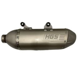 pot d'Echappement HGS GAS GAS EC-F HUSQVARNA FE KTM EXC-F pour collecteur d'origine