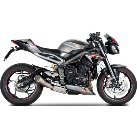 Ligne d'Echappement SPARK GRID-O TRIUMPH 765 STREET TRIPLE 2020-2022