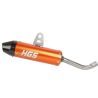 Echappement HGS alu orange embout carbone GAS GAS MC 85 HUSQVARNA TC 85 KTM SX 85 2025+ 0