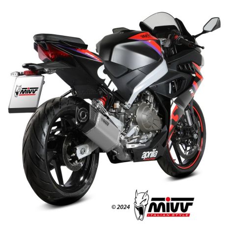 Ligne d'Echappement MIVV SR-1 APRILIA RS 457 2024-2025