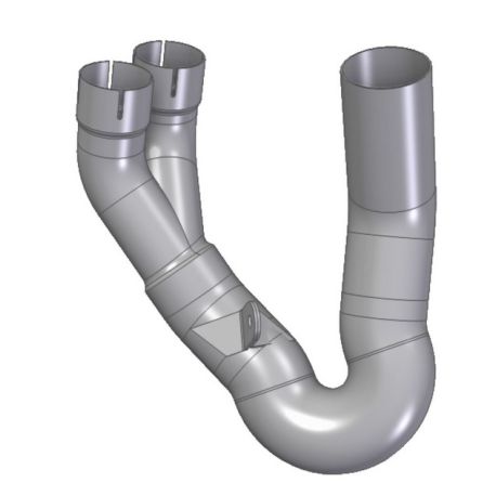 Décatalyseur d'échappement MIVV DUCATI 950 HYPERMOTARD