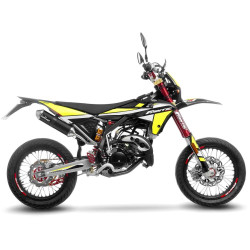 Pot d'échappement LEOVINCE X-FIGHT Fantic 50 XE XM Competition Performance 2021 - 2024