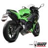 Ligne d'Echappement MIVV OVAL KAWASAKI NINJA 650 Z650 2024-2026 3