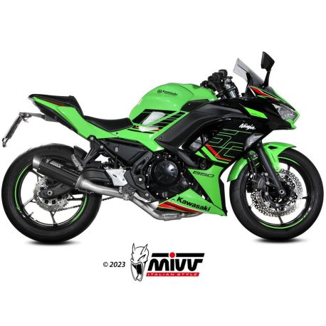 Ligne d'Echappement MIVV GP PRO KAWASAKI NINJA 650 Z650 2024-2026
