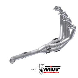 Collecteur pot d'échappement décatalysé KAWASAKI Z900 A2 2017-2024