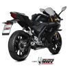 ligne d'Echappement MIVV X-M1 YAMAHA MT-125 2020-2024 YZF-R 125 2019-2024 1