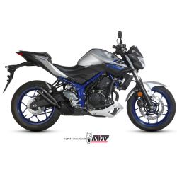 pot d'Echappement MIVV DOUBLE GUN YAMAHA MT-03 2016-2026