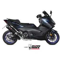 Ligne complète pot Echappement MIVV OVAL YAMAHA T-MAX 560 2022-2024