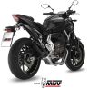 Ligne d'Echappement MIVV GP position haute YAMAHA YAMAHA MT-07 2021-2024 1