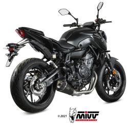ligne complète pot d'Echappement MIVV DELTA RACE YAMAHA MT-07 2021-2024