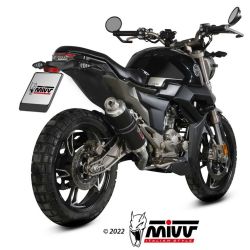 ligne complète pot Echappement MIVV GP ZONTES ZT 125 U ZT 125 G1 2021-2024