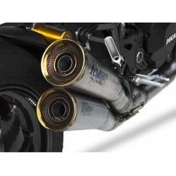 Ligne complète Double pot d'Echappement Zard Ducati Monster 1200S 2014-2016