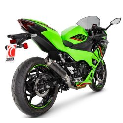Ligne complète pot d'Echappement SCORPION RP1-GP KAWASAKI NINJA 500 2024-2026