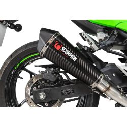 ligne complète pot d'Echappement SCORPION SERKET TAPER KAWASAKI NINJA 500 2024-2026
