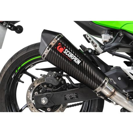 ligne d'Echappement SCORPION SERKET TAPER KAWASAKI NINJA 500 2024-2026
