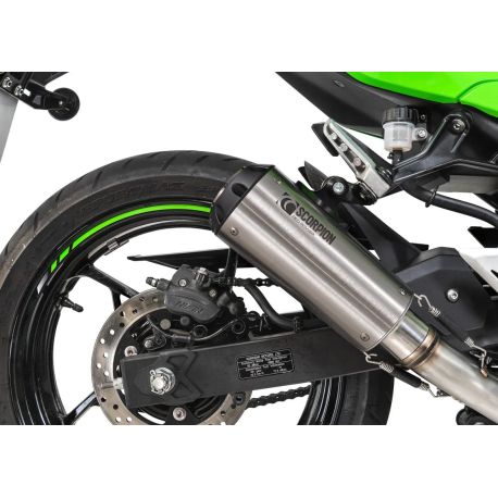 ligne complète Echappement SCORPION Red Power KAWASAKI NINJA 500 2024-2026