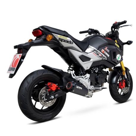 ligne complète Echappement SCORPION Red Power HONDA MSX 125 GROM ABS 2016-2020