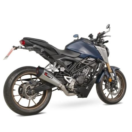 Ligne d'Echappement SCORPION SERKET PARALLEL HONDA CB125R 2021-2024
