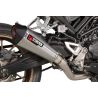 Ligne d'Echappement SCORPION SERKET PARALLEL HONDA CB125R 2021-2024 2