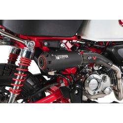 ligne complète complète pot Echappement SCORPION Red Power HONDA MONKEY 2025-2026