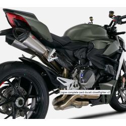Ligne pot d'Echappement complète ZARD DUCATI 955 STREETFIGHTER V2 2020-2023