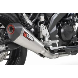 ligne complète pot d'Echappement SCORPION SERKET TAPER YAMAHA XSR 125 2021-2024