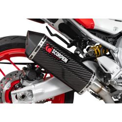 Ligne complète pot d'Echappement SCORPION SERKET PARALLEL YAMAHA XSR 900 GP 2024-2026
