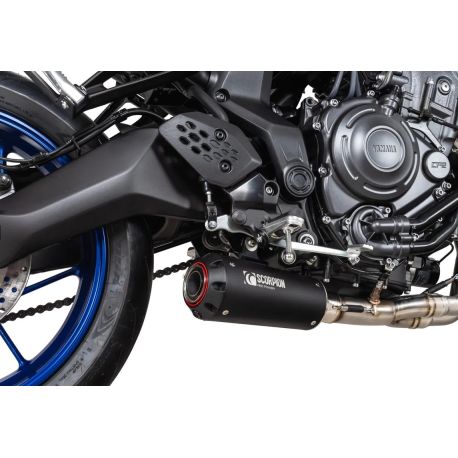 ligne complète Echappement SCORPION Red Power YAMAHA MT-07 2024-2026