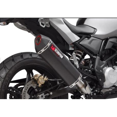 Ligne d'Echappement SCORPION SERKET PARALLEL BMW G310R G310GS 2016-2020