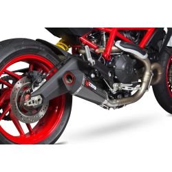 Pot d'Echappement SCORPION SERKET TAPER DUCATI 797 MONSTER 2017-2020