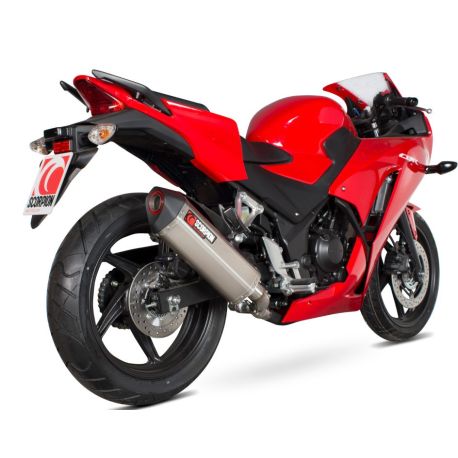 Echappement SCORPION SERKET PARALLEL HONDA CBR 300 R 2014-2019