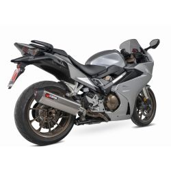 Pot d'Echappement SCORPION SERKET PARALLEL HONDA VFR800F 2014-2020