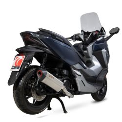 Ligne complète pot d'Echappement SCORPION SERKET PARALLEL HONDA 300 FORZA 2018-2021