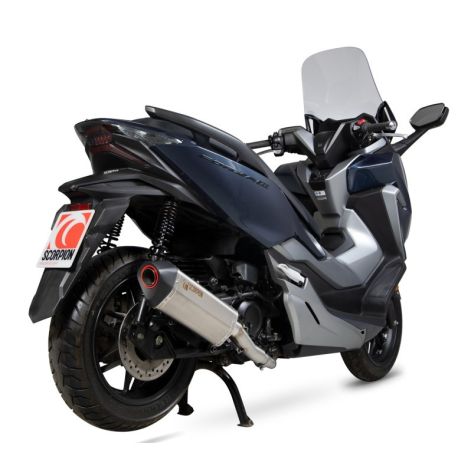 Ligne d'Echappement SCORPION SERKET PARALLEL HONDA 300 FORZA 2018-2021