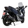 Ligne d'Echappement SCORPION SERKET PARALLEL HONDA 300 FORZA 2018-2021 5