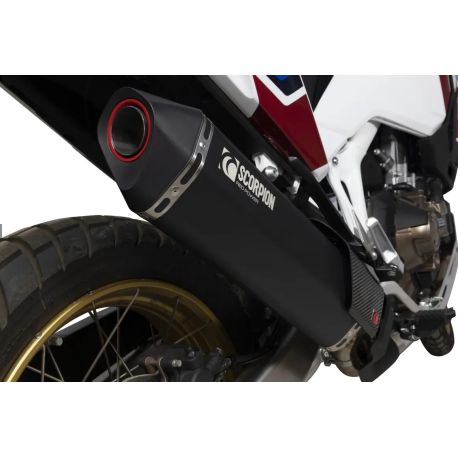 Echappement SCORPION SERKET PARALLEL HONDA CRF 1100 AFRICA TWIN 2020-2026
