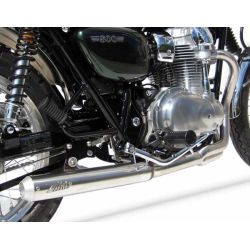Ligne pot d'Echappement Zard Cross Kawasaki W800 2010-2017