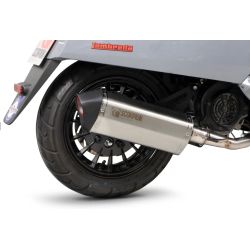 Ligne complète pot d'Echappement SCORPION SERKET PARALLEL LAMBRETTA V125 SPECIAL 2021-2025