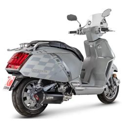 Ligne complète pot d'Echappement SCORPION SERKET PARALLEL LAMBRETTA X 300 GT 2025-2026
