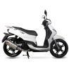 Ligne d'Echappement SCORPION SERKET PARALLEL PEUGEOT TWEET 125 2010-2017 1
