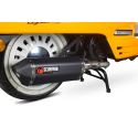 Ligne d'Echappement SCORPION SERKET PARALLEL PEUGEOT DJANGO 125 DJANGO 150 2017-2018