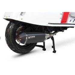 Ligne complète pot d'Echappement SCORPION SERKET PARALLEL ROYAL ALLOY GT 125 AC GP 125 AC 2017-2021