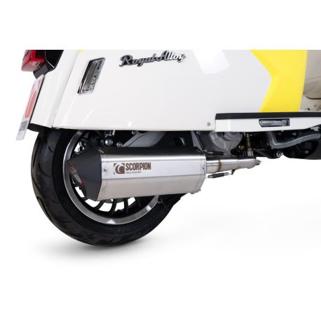 Ligne d'Echappement SCORPION SERKET PARALLEL ROYAL ALLOY GT 125 AC GP 125 AC 2022-2024