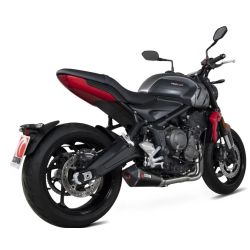 ligne complète pot d'Echappement SCORPION SERKET TAPER TRIUMPH TRIDENT 660 2021-2024