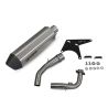 Ligne d'Echappement SCORPION SERKET PARALLEL VESPA GTS 125 IGET 2017-2019 4