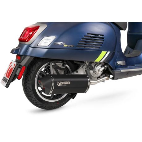 Echappement SCORPION SERKET PARALLEL VESPA GTS 300 2020-2024