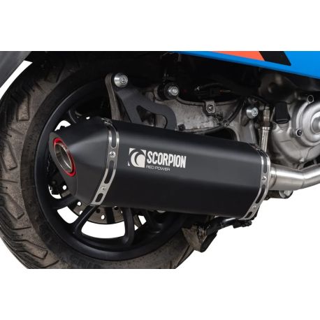 Echappement SCORPION SERKET PARALLEL VESPA GTS 310 SUPER 2024-2026