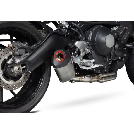 Ligne d'Echappement SCORPION SERKET PARALLEL YAMAHA XSR 900 2016-2021