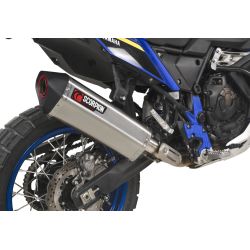 pot d'Echappement SCORPION SERKET PARALLEL YAMAHA TENERE 700 WORLD RAID 2022-2026